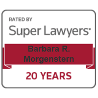 Rated By Super Lawyers | Barbara R. Morgensterm | 20 Years